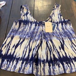 Tie Dye- flows tank top